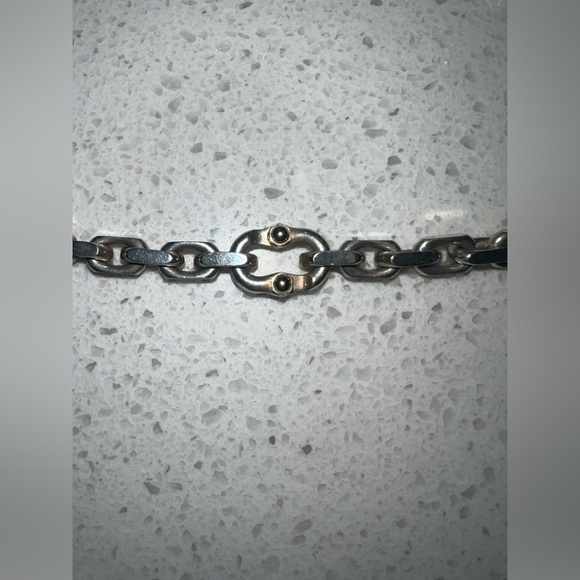 *SOLD*Tiffany & Co. Makers Chain 18k Gold and Sterling Silver! - Picture 2 of 7